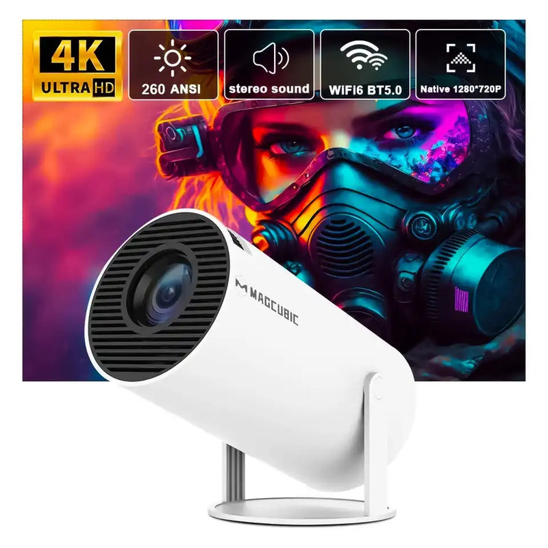 Projector 4K 1080 and 720