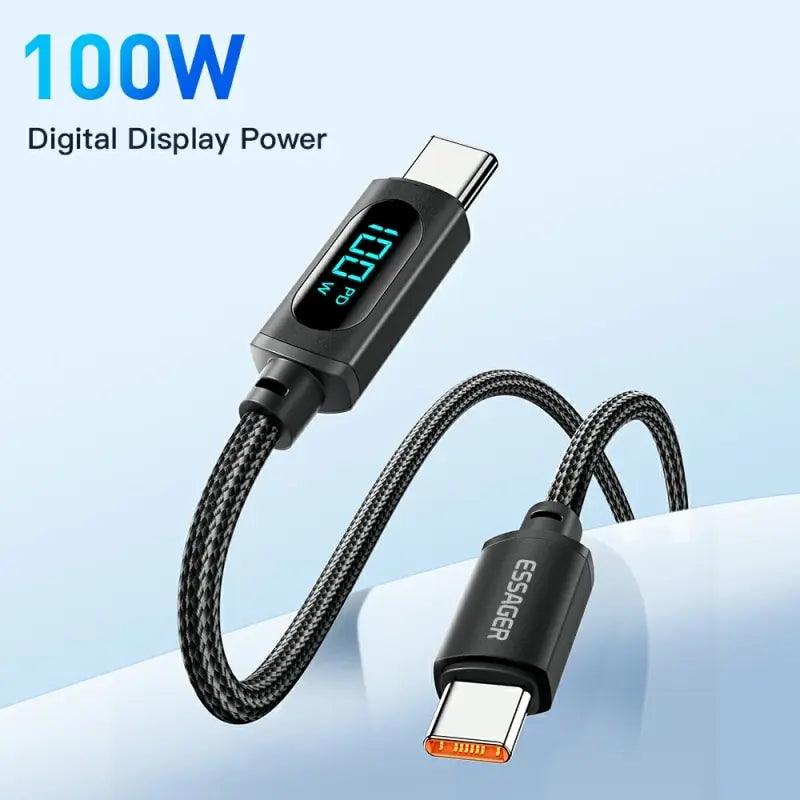 Essager 100W PD Fast Charging Cable - Blitzshopp.com