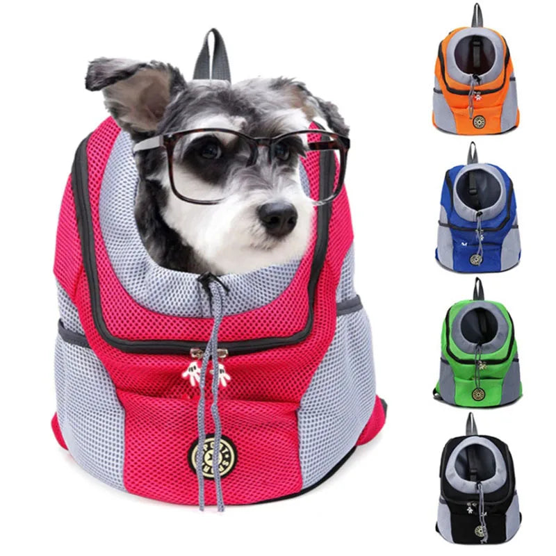 Double Shoulder Pet Travel Backpack