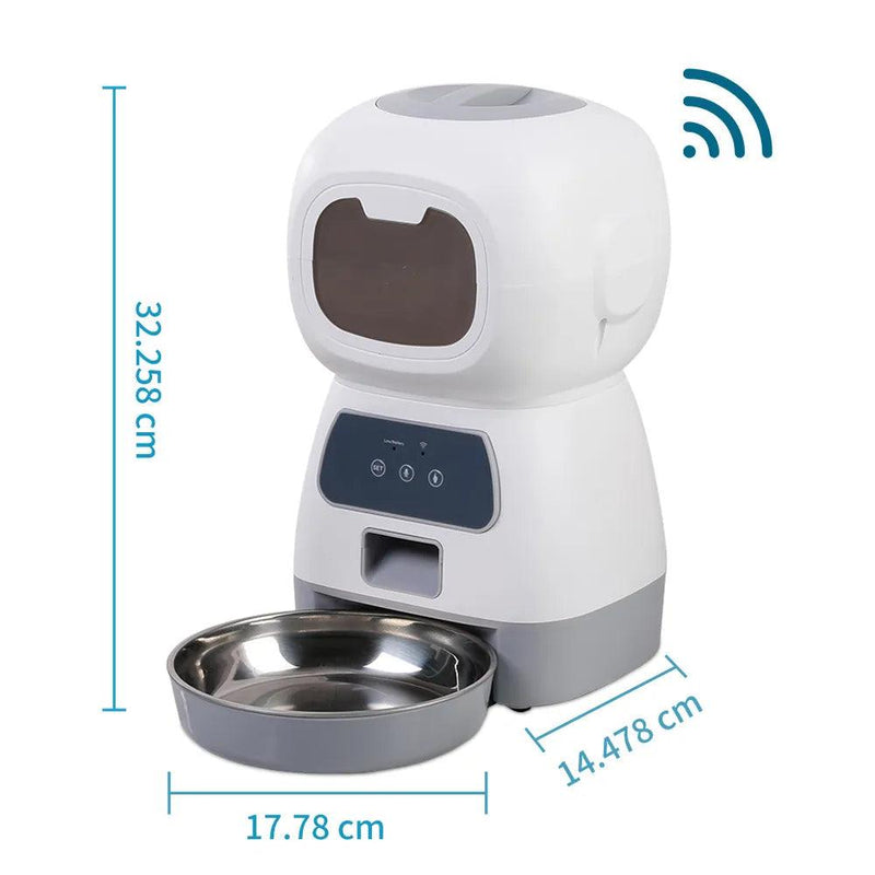 PawsPal 3.5L WiFi Pet Feeder - Blitzshopp.com