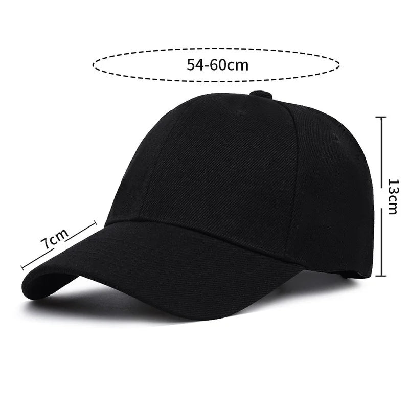 Casquette de Baseball multicolore pour hommes et femmes, casquette à visière, couleur unie, réglable, unisexe, chapeau de papa, ombre, Sport, chapeaux de Baseball, printemps et été