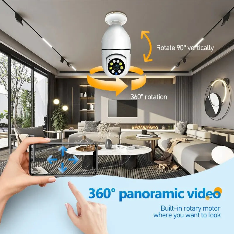 VisionGuard 5G Surveillance Bulb