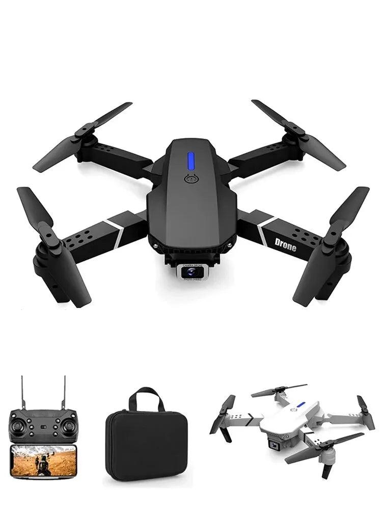 E88Pro RC Drone: 4K Camera, Foldable Design - Blitzshopp.com