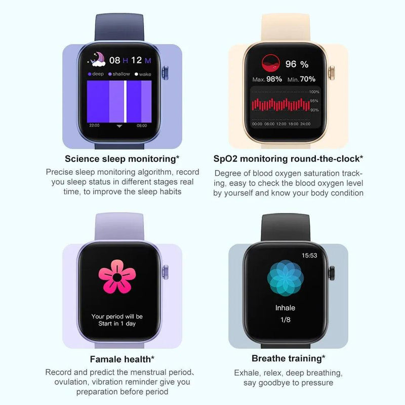 "COLMI P71 Smartwatch: Stylish Health Monitoring" - Blitzshopp.com