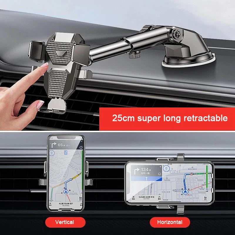 Reliable Sucker Car Phone Holder: Secure On-the-Go Mount  - Blitzshopp.com