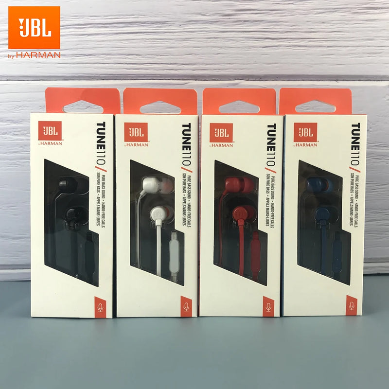 JBL T110 Wired Earphones - Blitzshopp.com