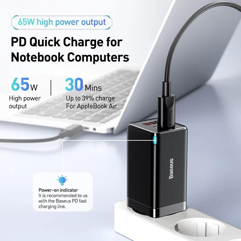 High-speed 65 W charger - Blitzshopp.com