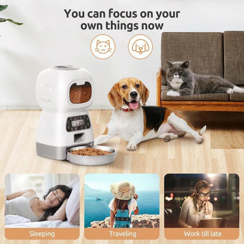 PawsPal 3.5L WiFi Pet Feeder - Blitzshopp.com