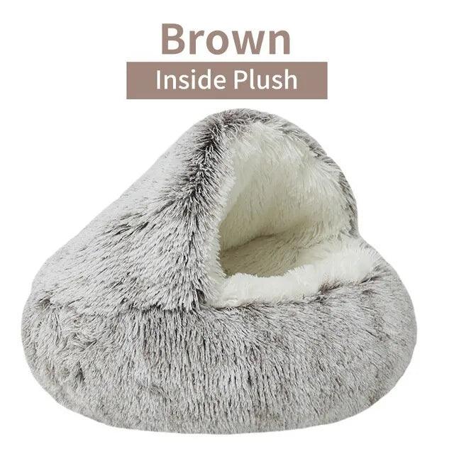 Cozy round bed for pets - Blitzshopp.com