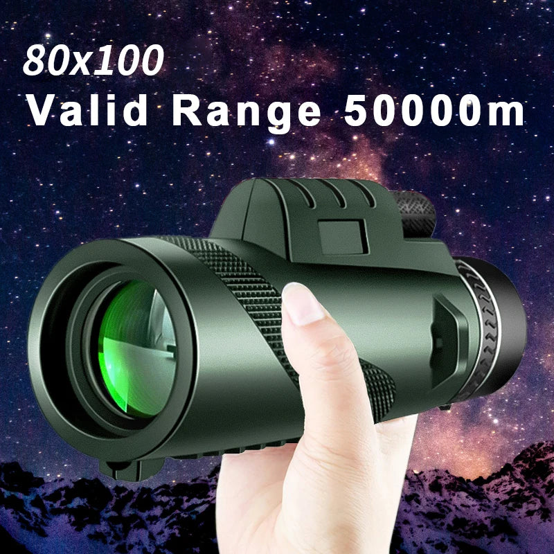 VisionX 80x100 HD Monocular Telescope