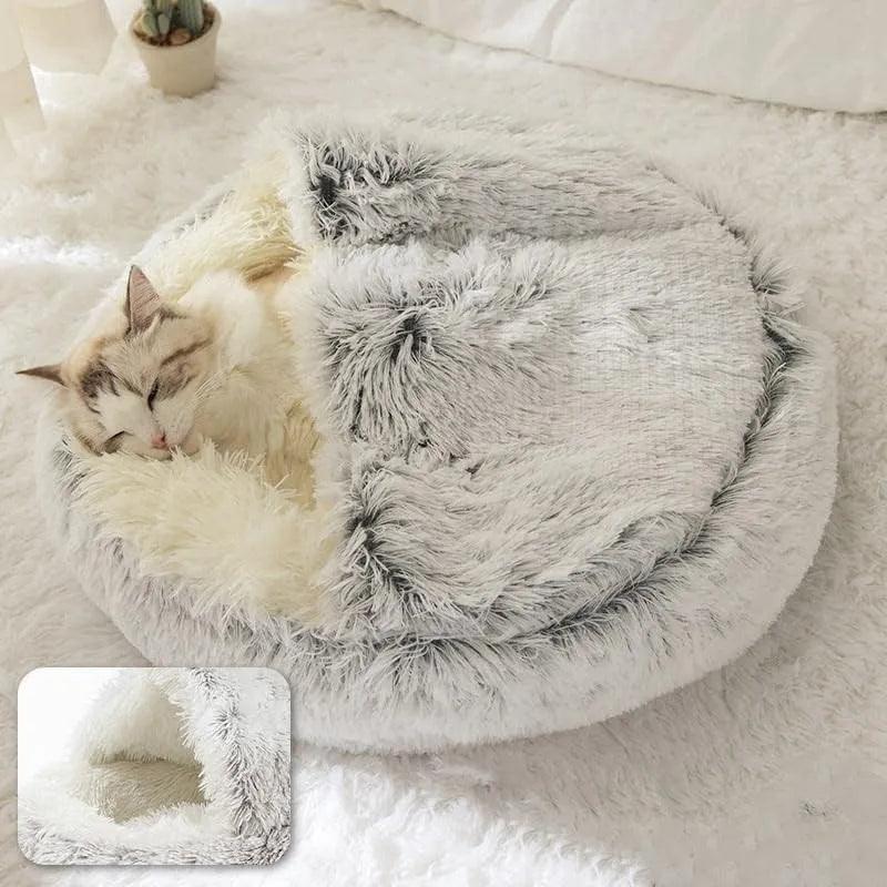 Cozy round bed for pets - Blitzshopp.com