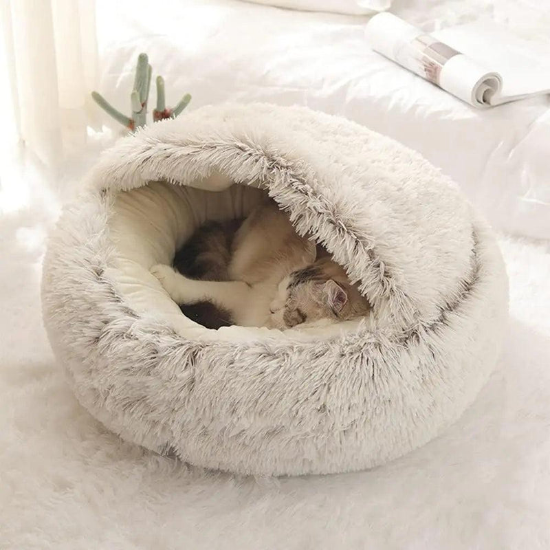 Cozy round bed for pets - Blitzshopp.com