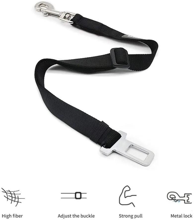 Adjustable Pet Car Seat Belt for Safe Travel - Blitzshopp.com