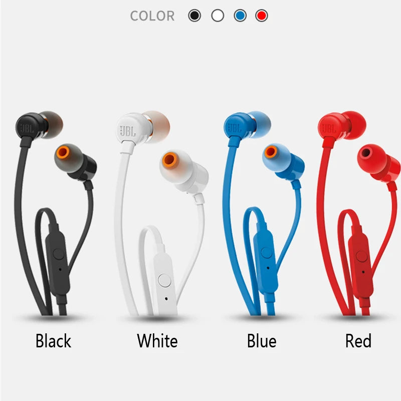 JBL T110 Wired Earphones - Blitzshopp.com