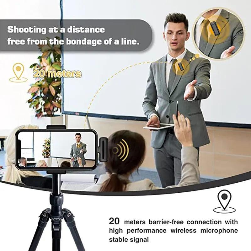 VoxPro J13 Wireless Lavalier Microphone - Blitzshopp.com