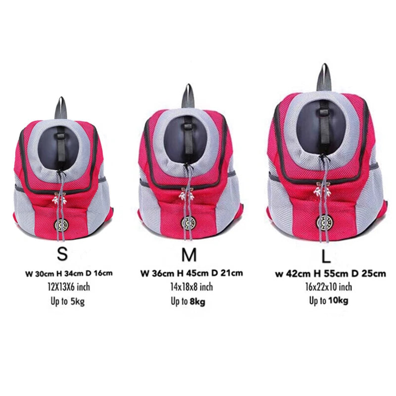 Double Shoulder Pet Travel Backpack